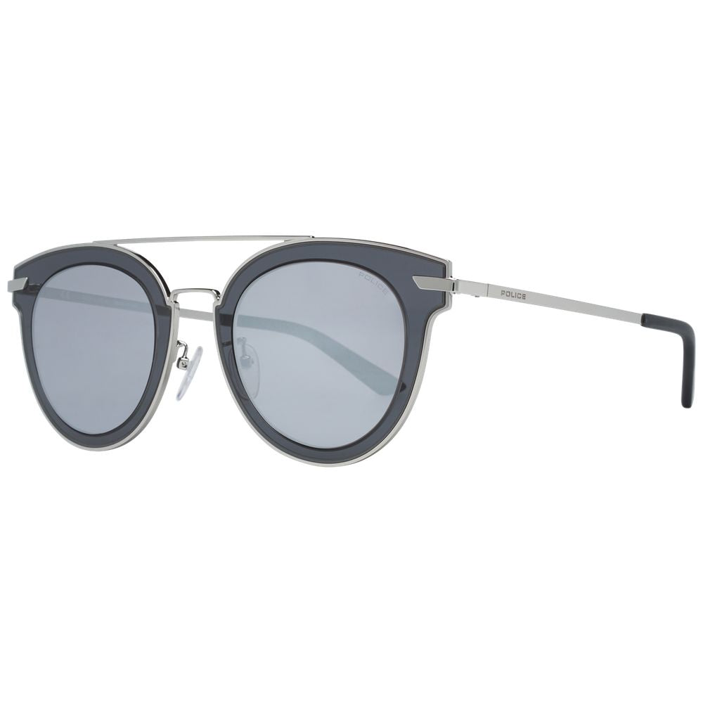 Police Silver Men Sunglasses