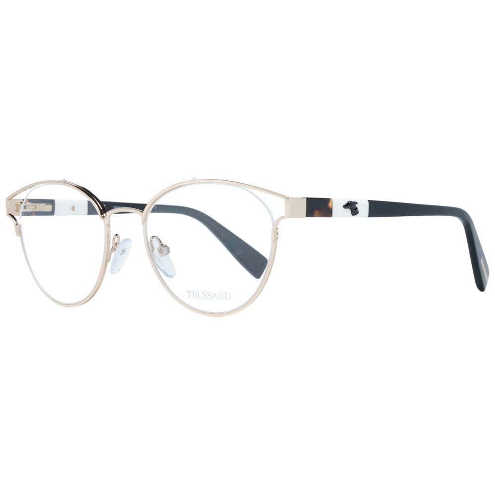 Trussardi Gold Women Optical Frames