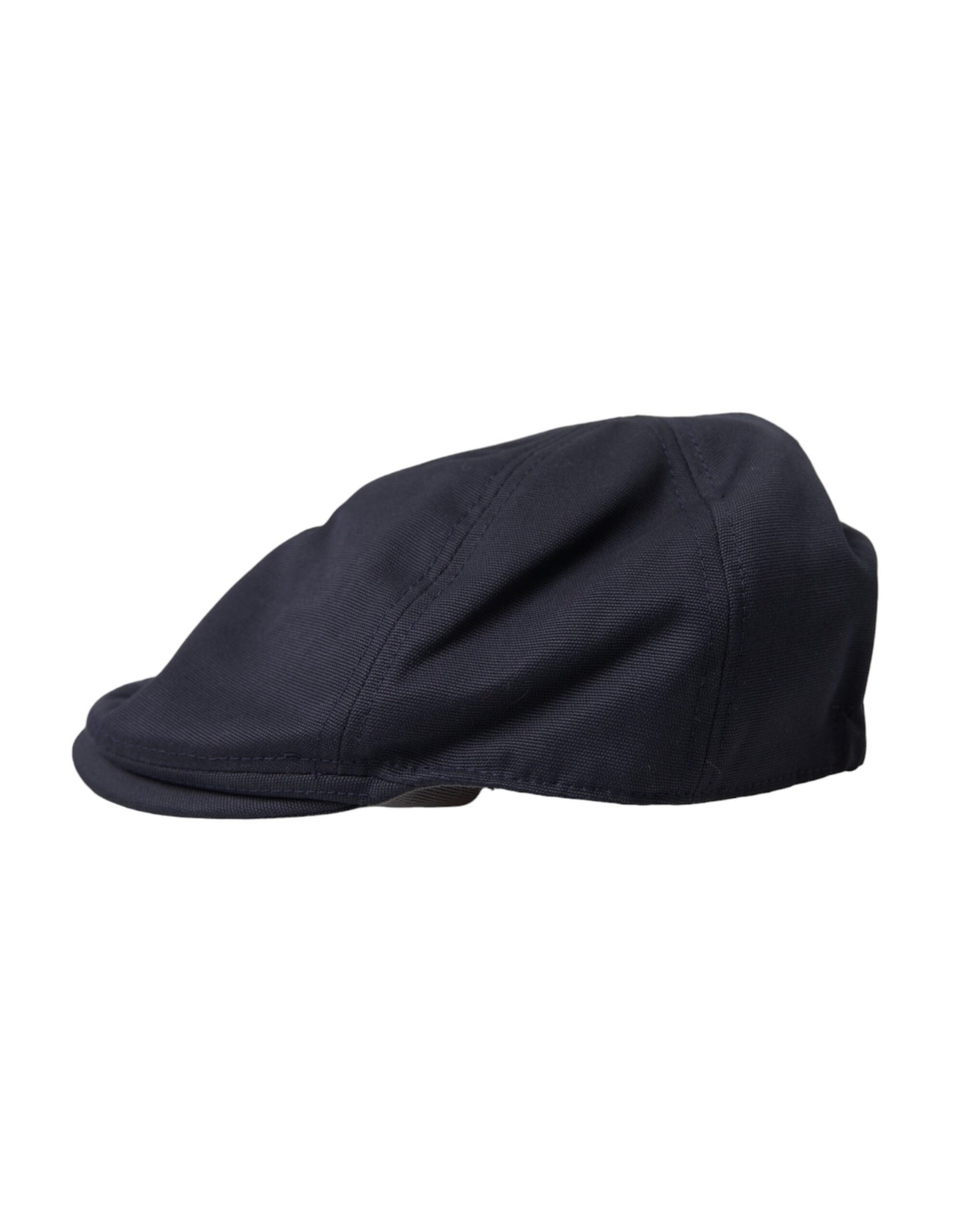 Dolce & Gabbana Dark Blue Cotton Cloth Newsboy Hat Men