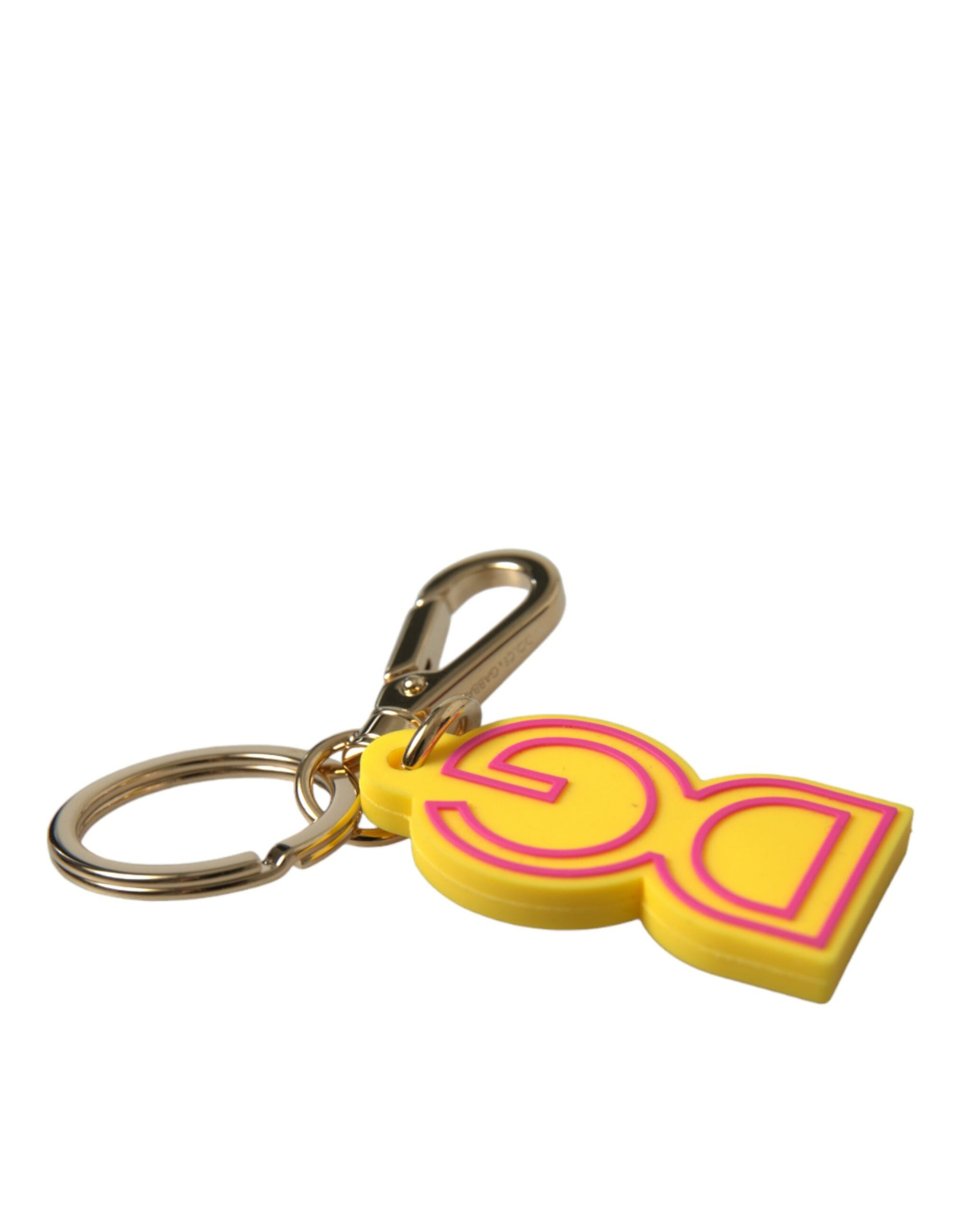 Dolce & Gabbana Chic Yellow Gold Keychain Charm