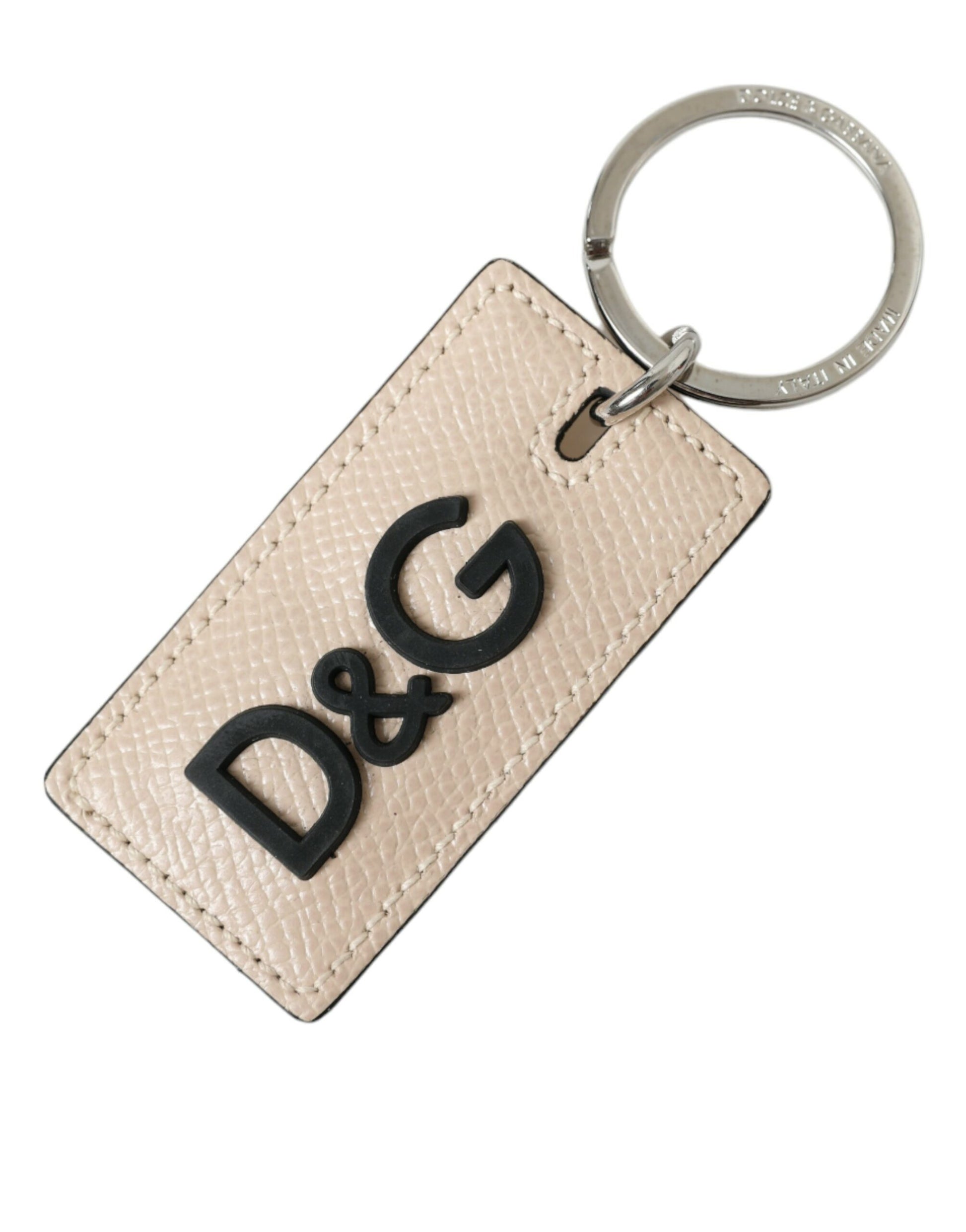 Dolce & Gabbana Elegant Trifold Leather Key Holder