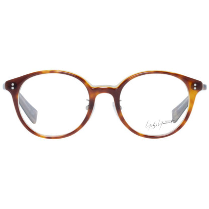 Yohji Yamamoto Brown Unisex Optical Frames