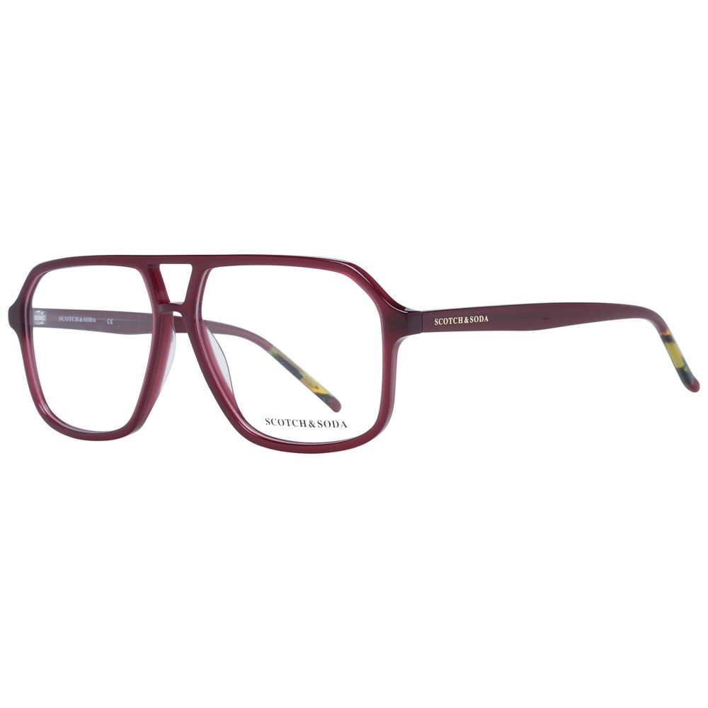 Scotch & Soda Burgundy Men Optical Frames