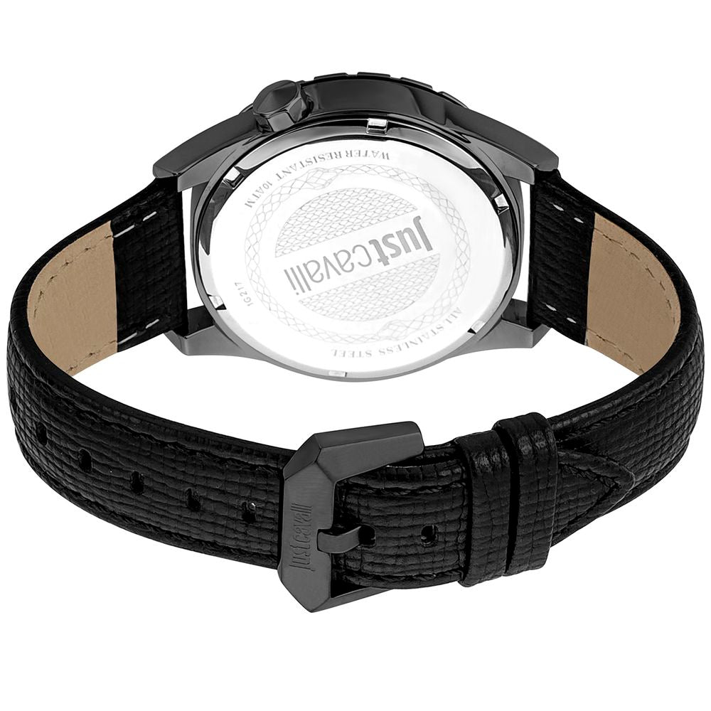 Just Cavalli Black Men Watch