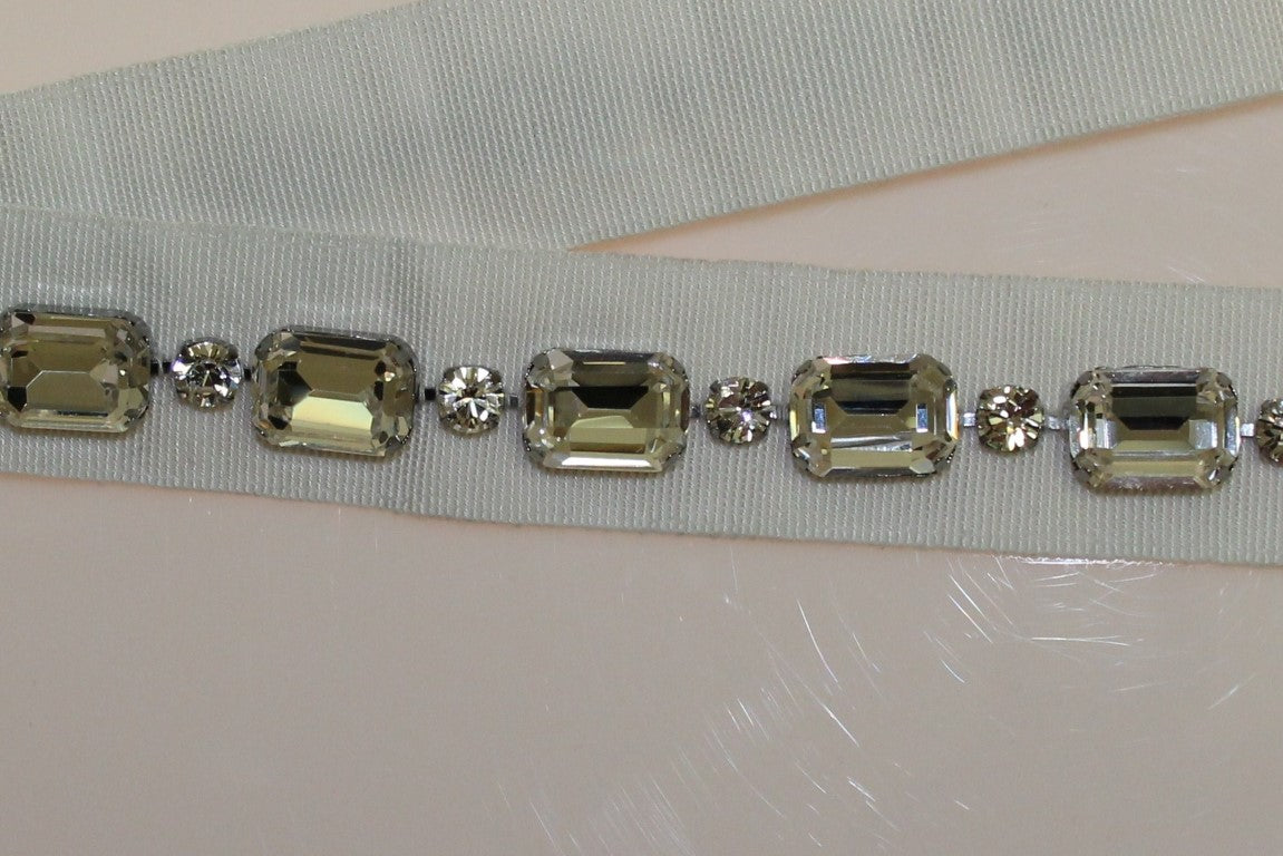 Dolce & Gabbana Elegant Crystal-Embellished Waist Belt