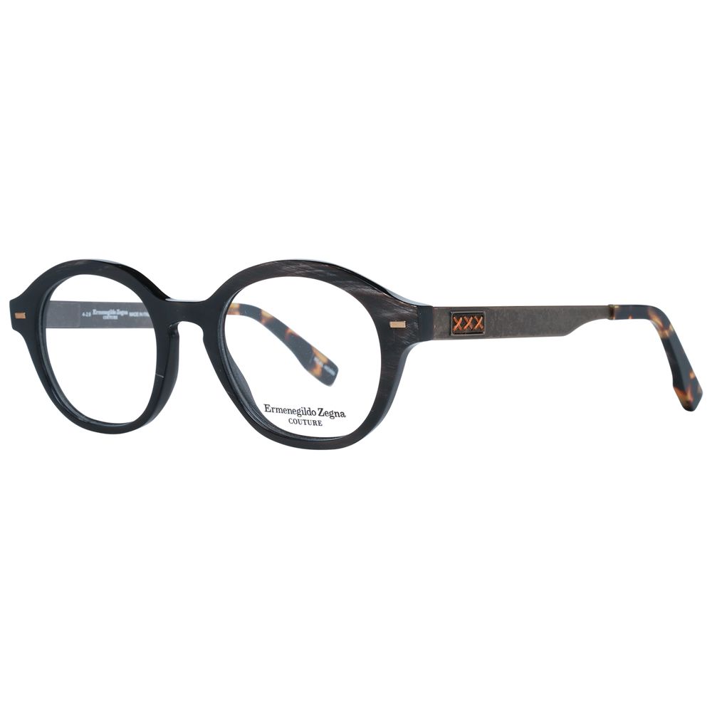 Zegna Couture Brown Men Optical Frames