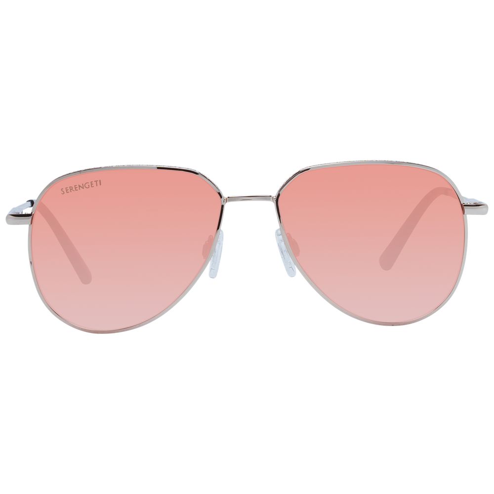 Serengeti Rose Gold Unisex Sunglasses