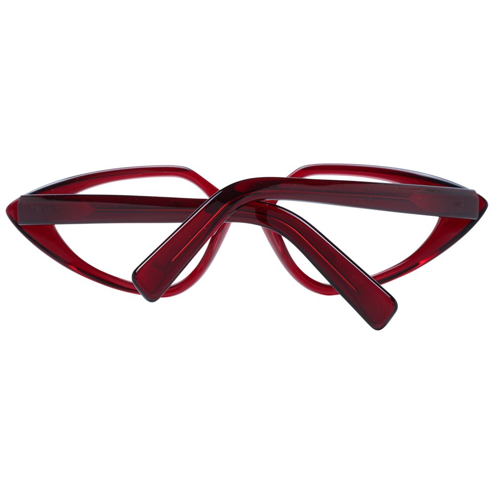 Sportmax Burgundy Women Optical Frames