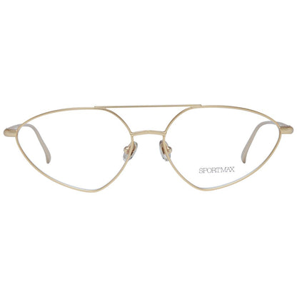 Sportmax Gold Women Optical Frames