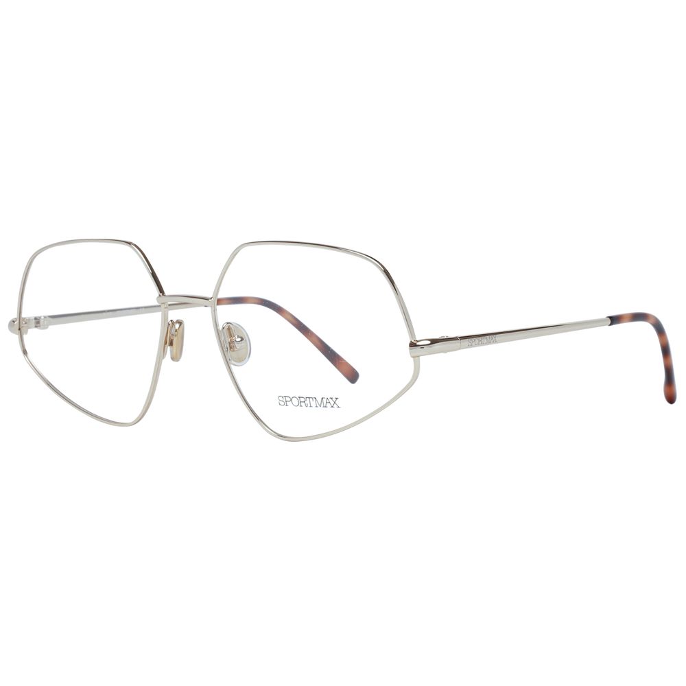 Sportmax Gold Women Optical Frames