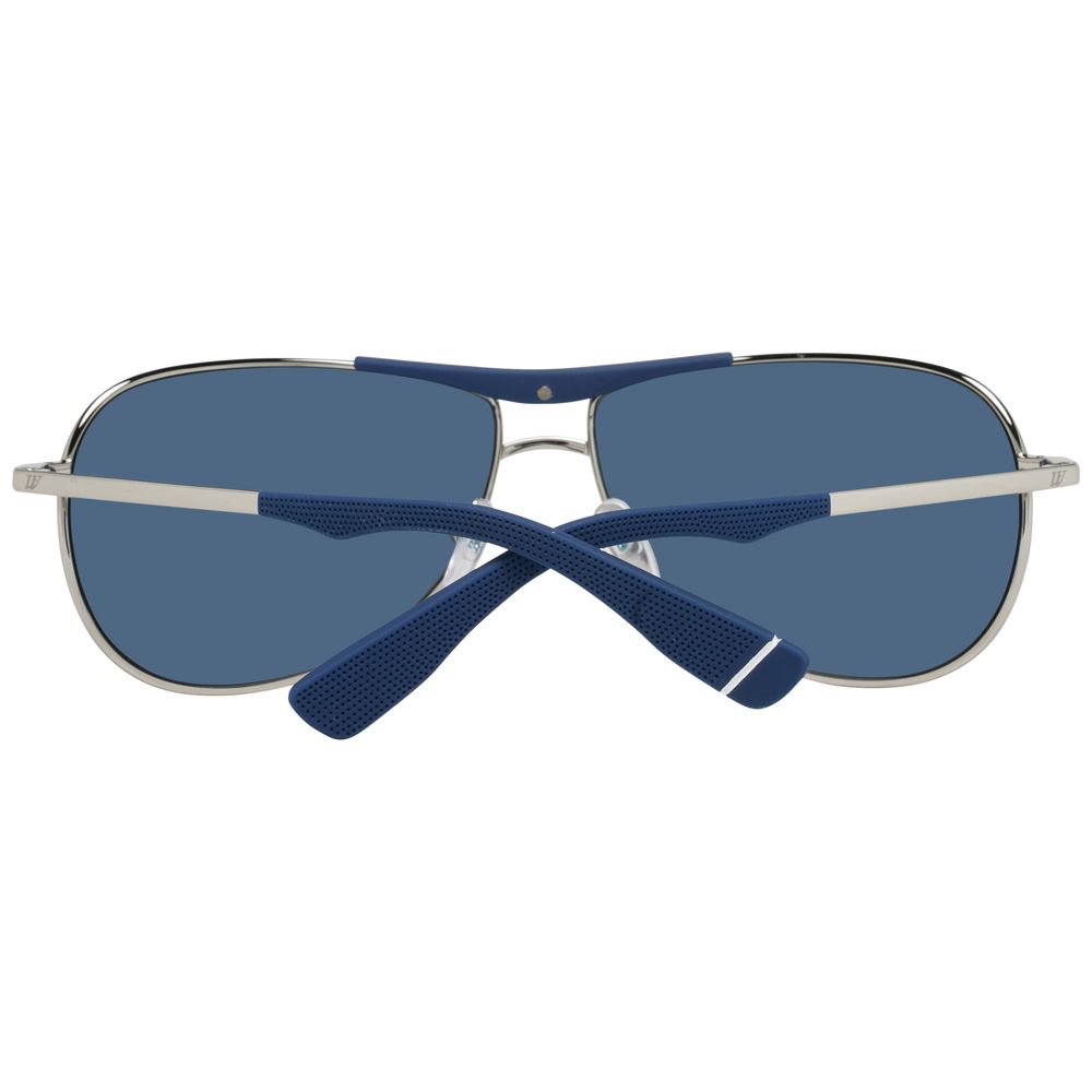 Web Silver Men Sunglasses