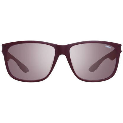 BMW Burgundy Men Sunglasses