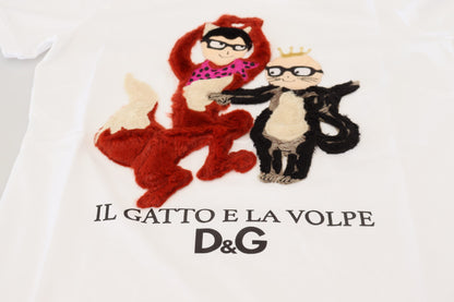 Dolce & Gabbana Iconic Prints Designer Cotton Tee