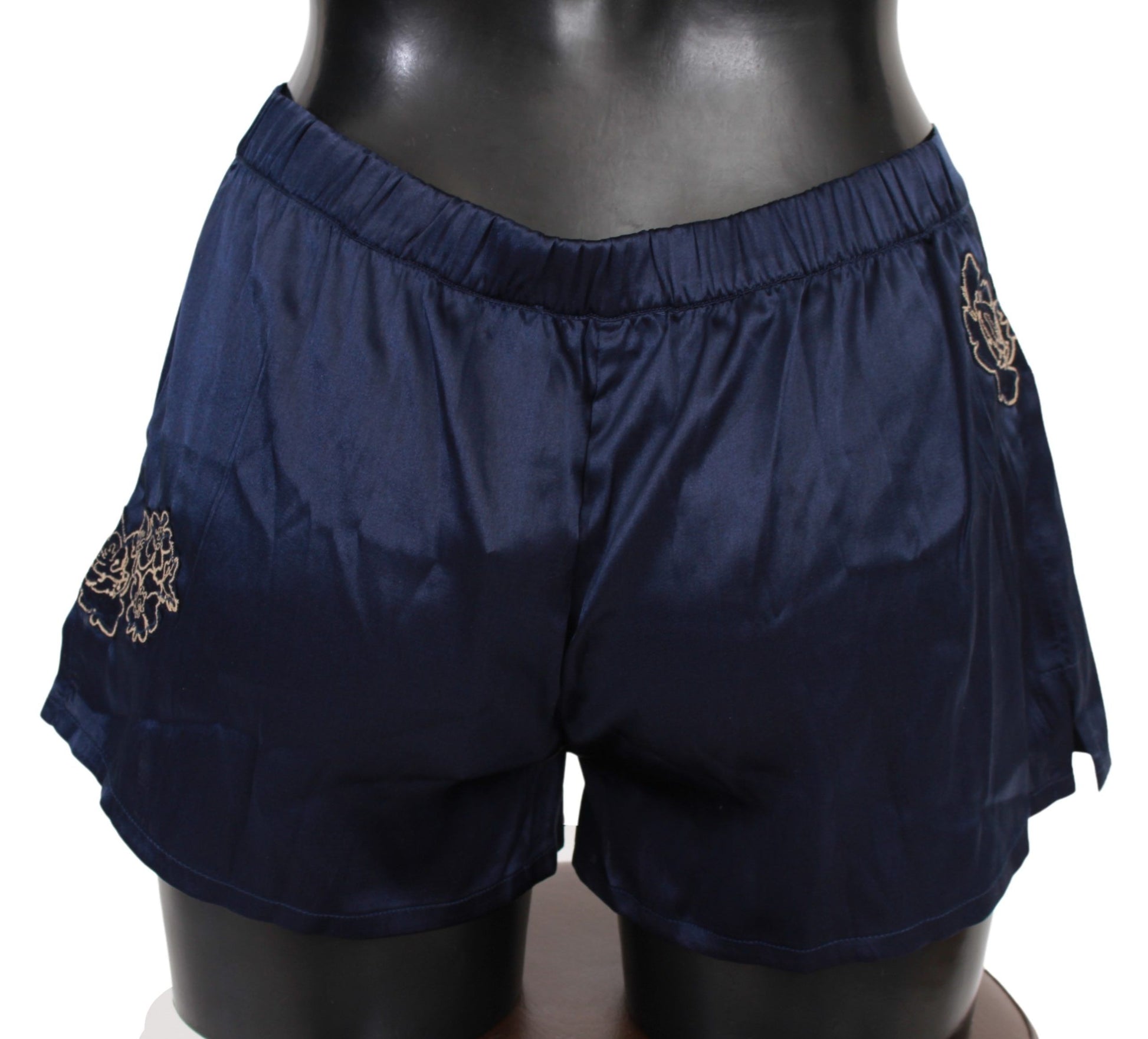 Ermanno Scervino Chic Blue Lingerie Shorts - Pure Cotton Comfort