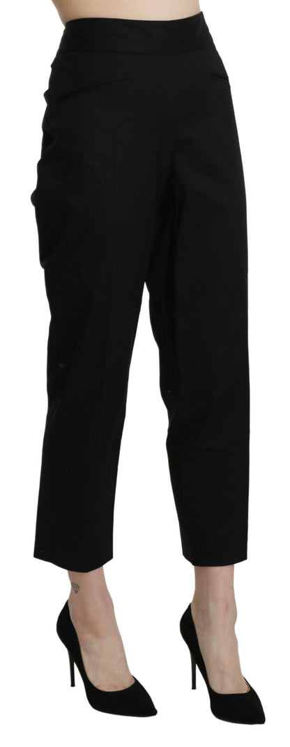 BENCIVENGA Elegant High Waist Cropped Pants