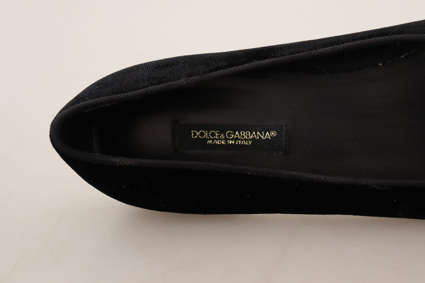 Dolce & Gabbana Elegant Patent Leather Flat Shoes