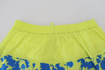 Dsquared² Exquisite Blue Green Swim Shorts Boxer