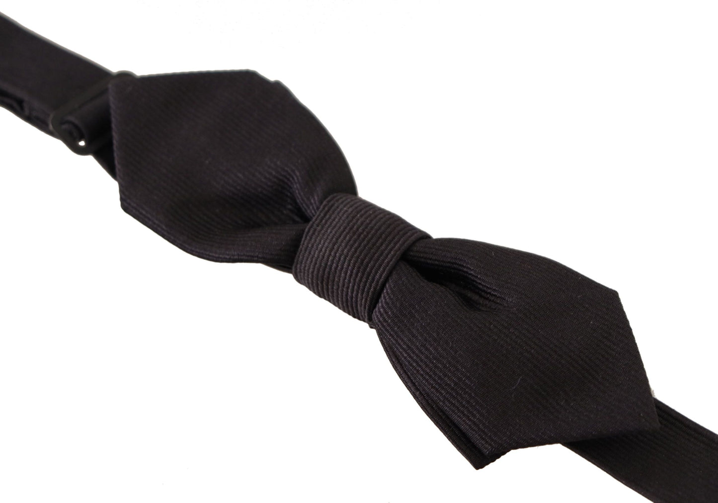 Dolce & Gabbana Elegant Black Silk Bow Tie