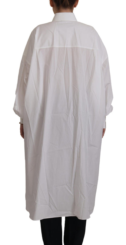 Dolce & Gabbana Elegant White Cotton Buttoned Shirt