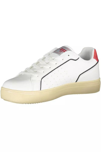 Carrera Sleek White Sneakers with Contrasting Accents