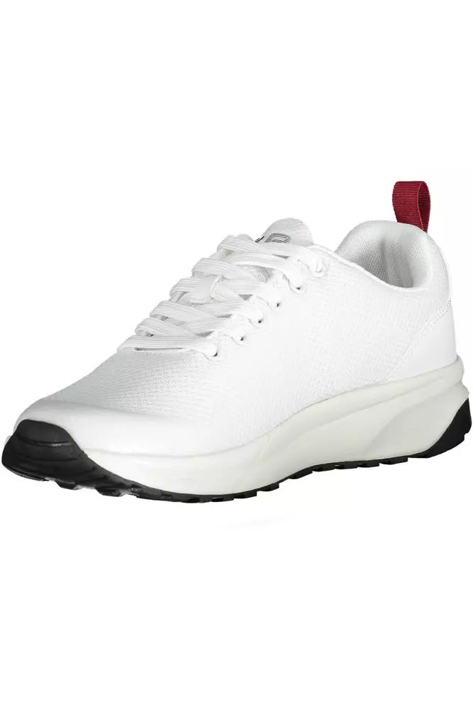 Carrera Sleek White Sports Sneakers with Contrast Accents