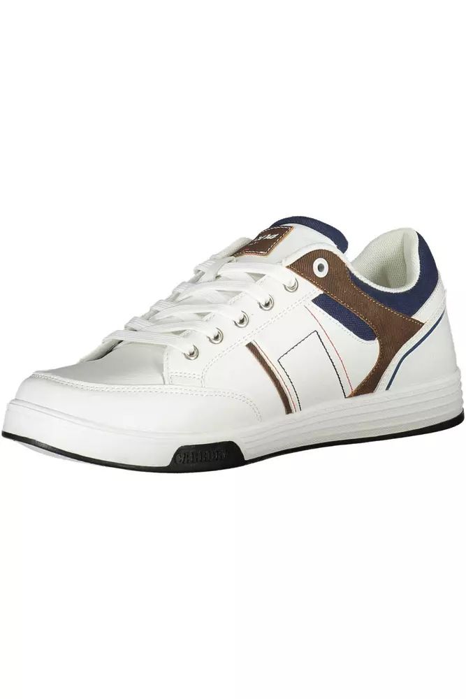 Carrera Sleek White Sneakers with Contrasting Accents