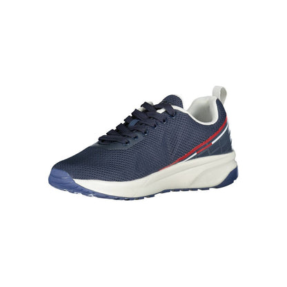 Carrera Chic Blue Sports Sneakers with Contrasting Details