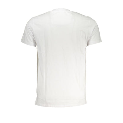 Cavalli Class White Cotton T-Shirt