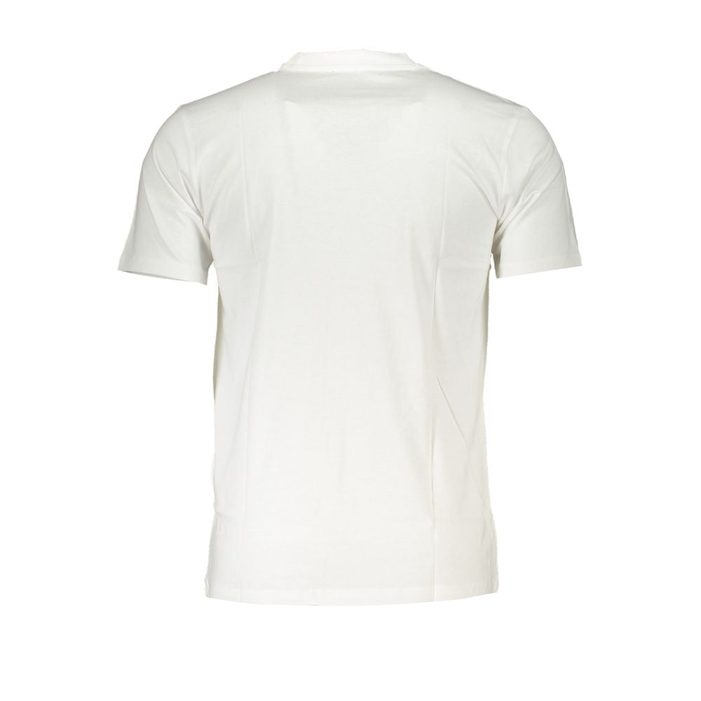 Cavalli Class White Cotton T-Shirt