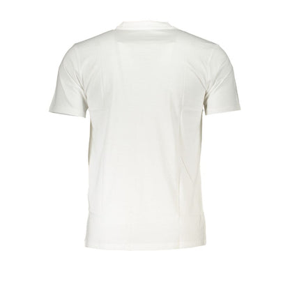 Cavalli Class White Cotton T-Shirt