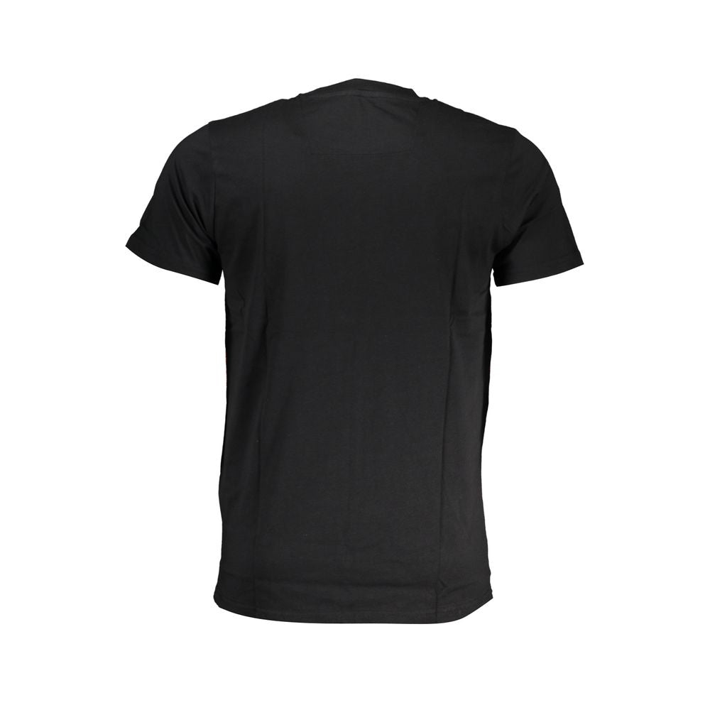 Cavalli Class Black Cotton T-Shirt