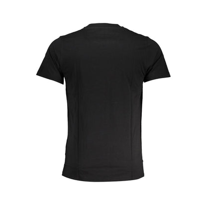 Cavalli Class Black Cotton T-Shirt