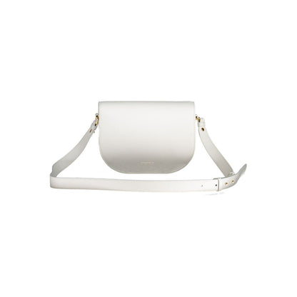 Coccinelle White Leather Handbag