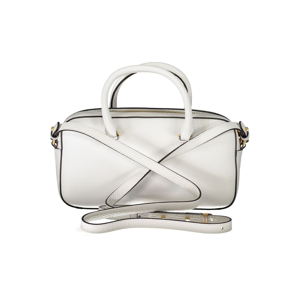 Coccinelle White Leather Handbag