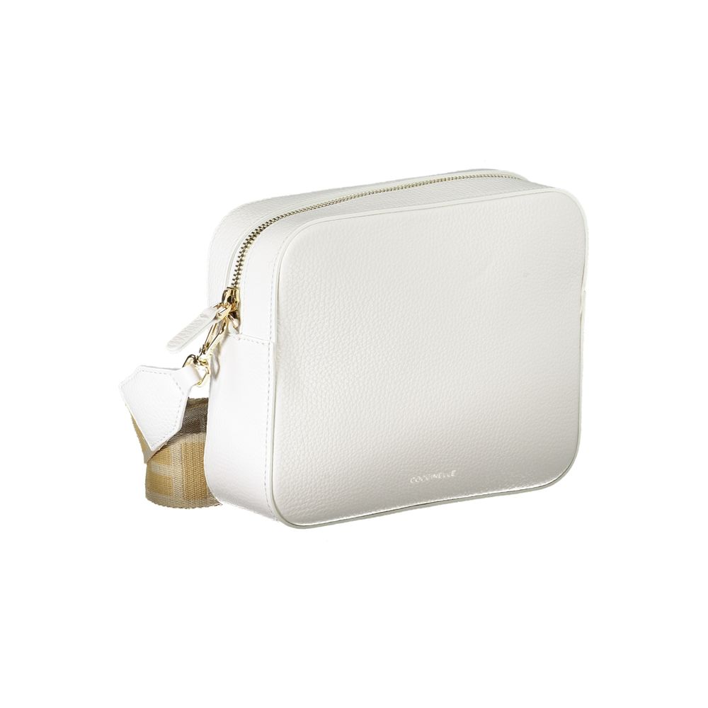 Coccinelle White Leather Handbag