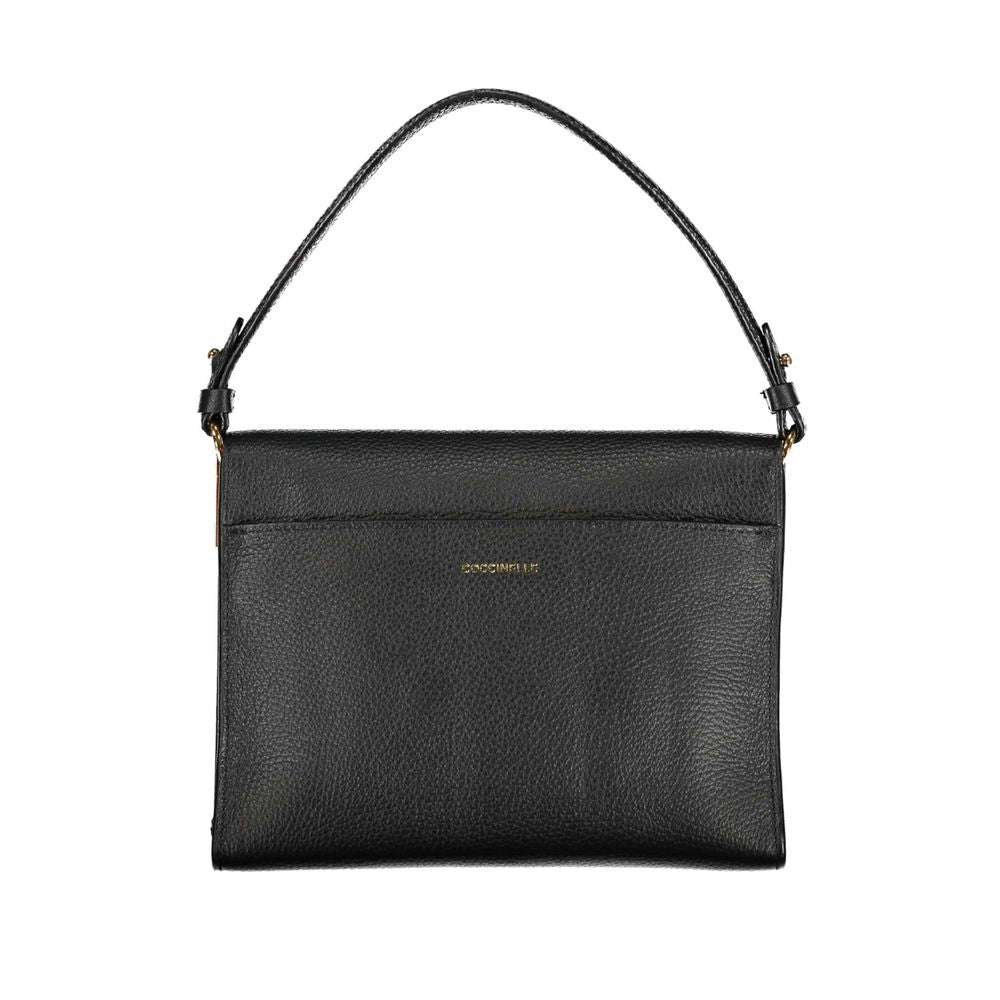 Coccinelle Black Leather Handbag