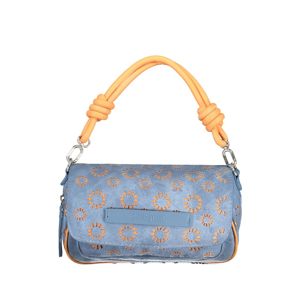 Desigual Light Blue Polyethylene Handbag