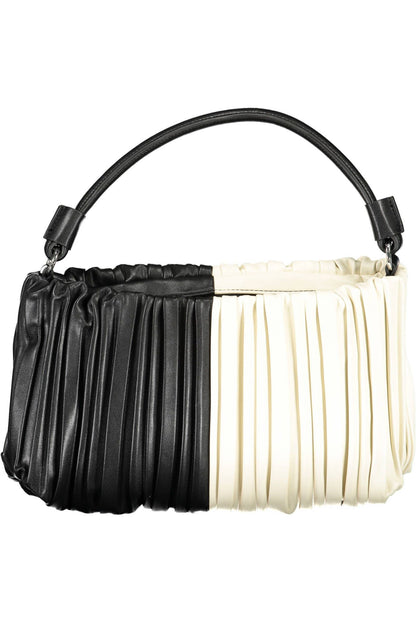 Desigual Chic Black Contrasting Detail Satchel