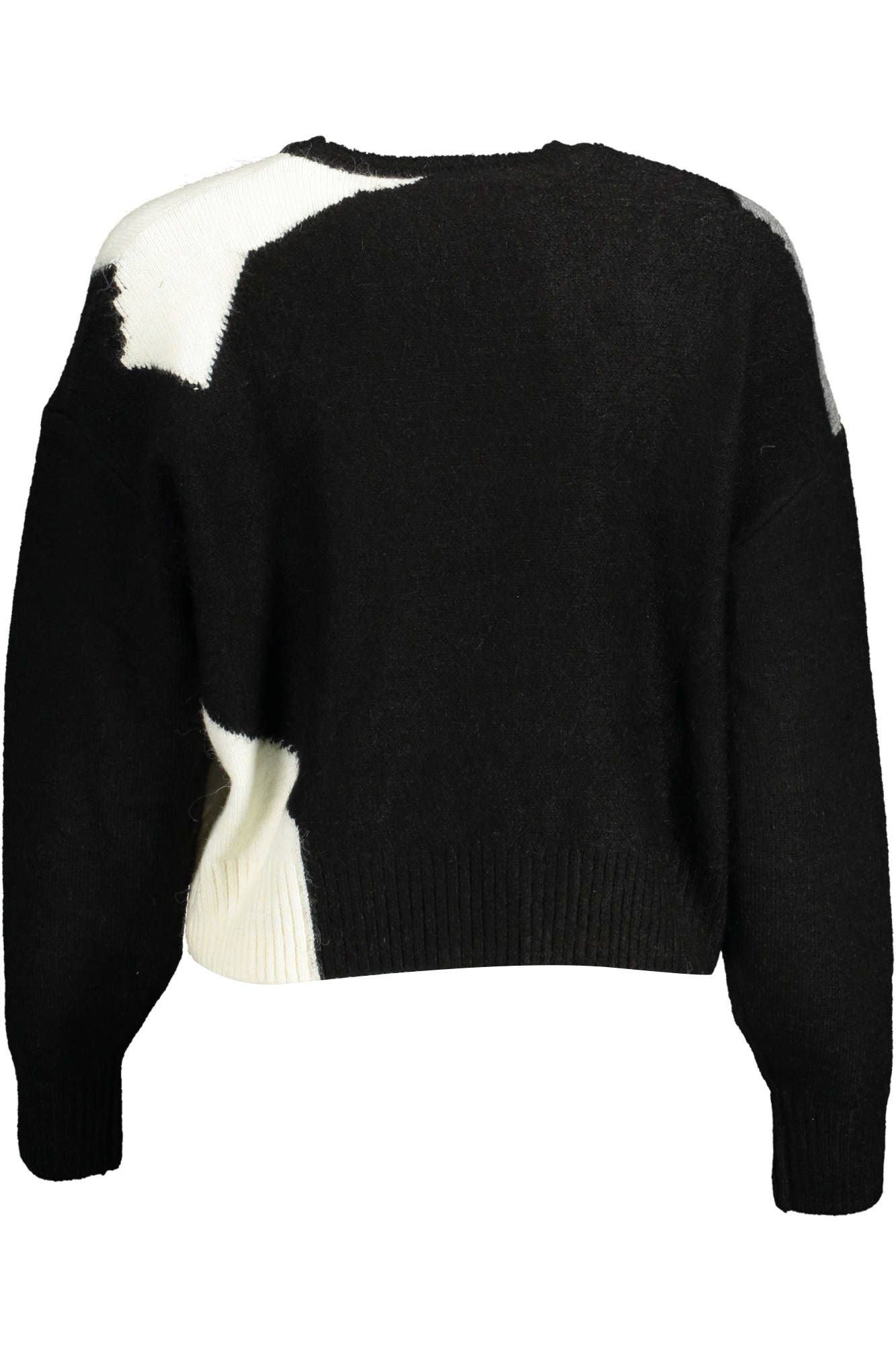 Desigual Chic Contrasting Long Sleeve Sweater