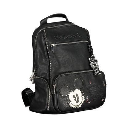 Desigual Black Polyethylene Backpack