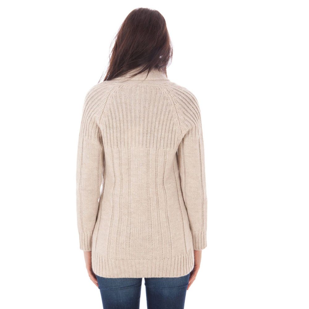 Fred Perry Beige Wool Sweater