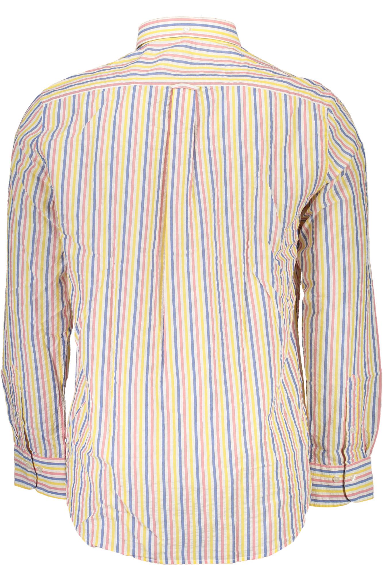 Gant Elegant White Long-Sleeved Button-Down Shirt