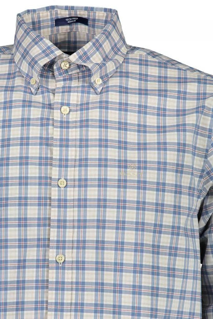 Gant Sophisticated Blue Long-Sleeved Shirt