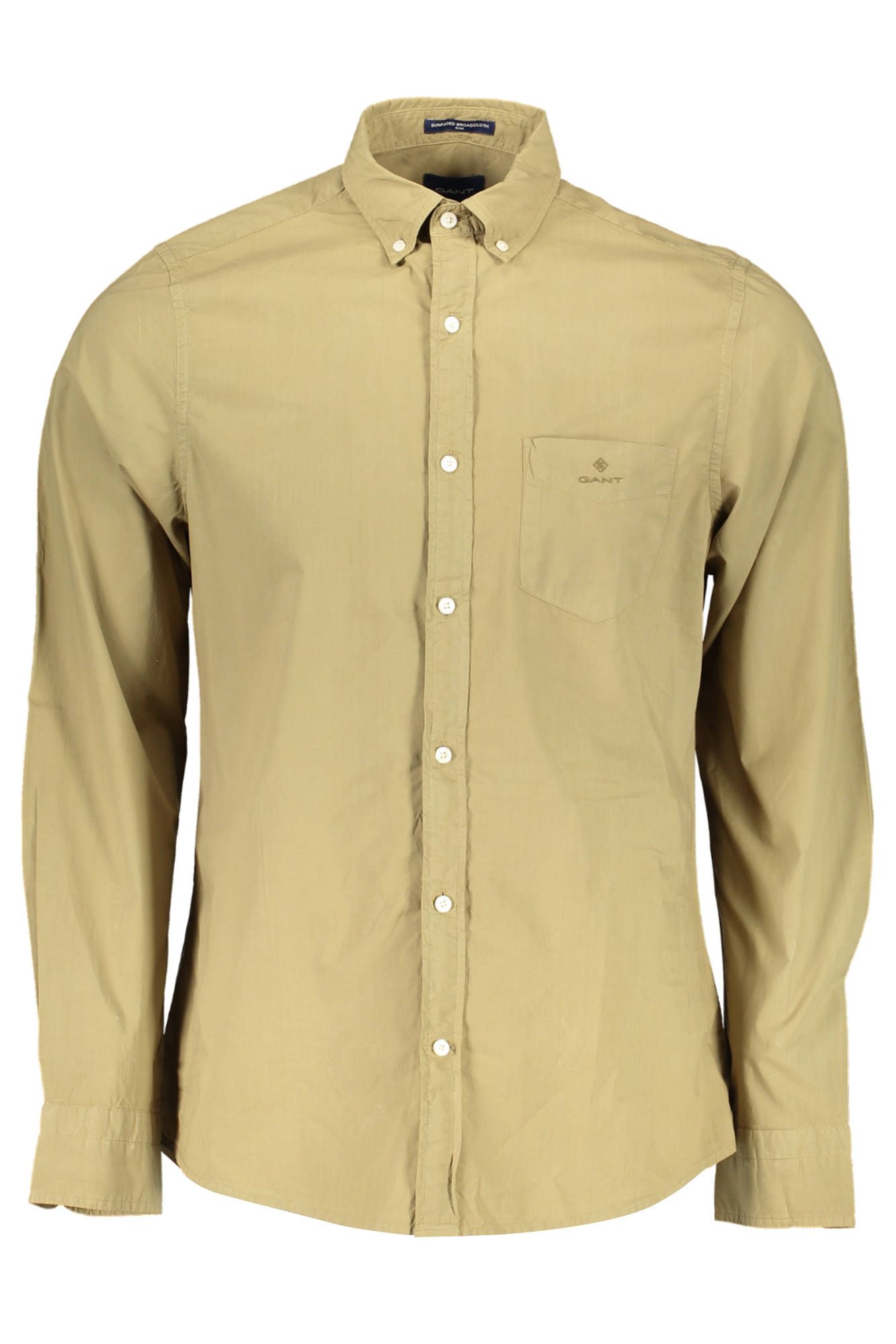 Gant Elegant Green Slim Fit Cotton Shirt