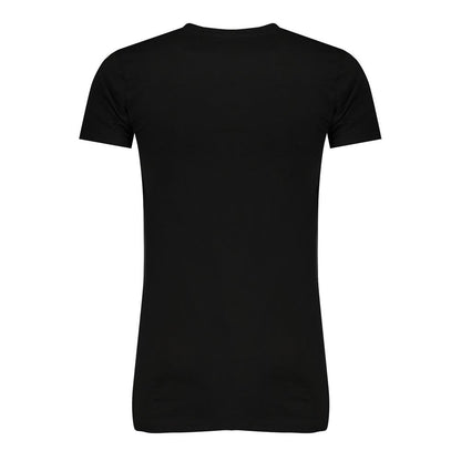 Gaudi Black Cotton T-Shirt