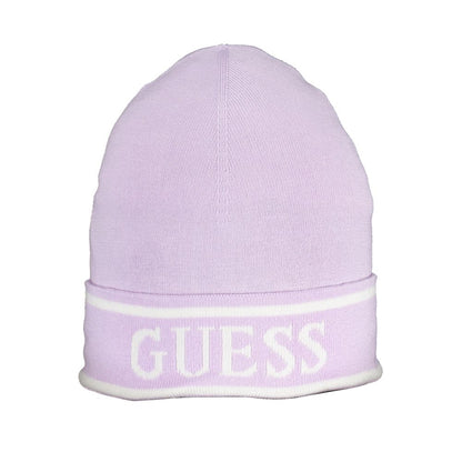 Guess Jeans Purple Cotton Hat