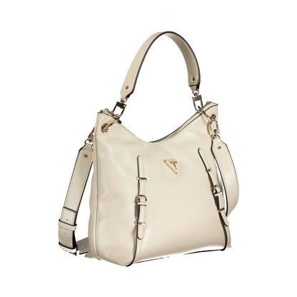 Guess Jeans Beige Polyethylene Handbag