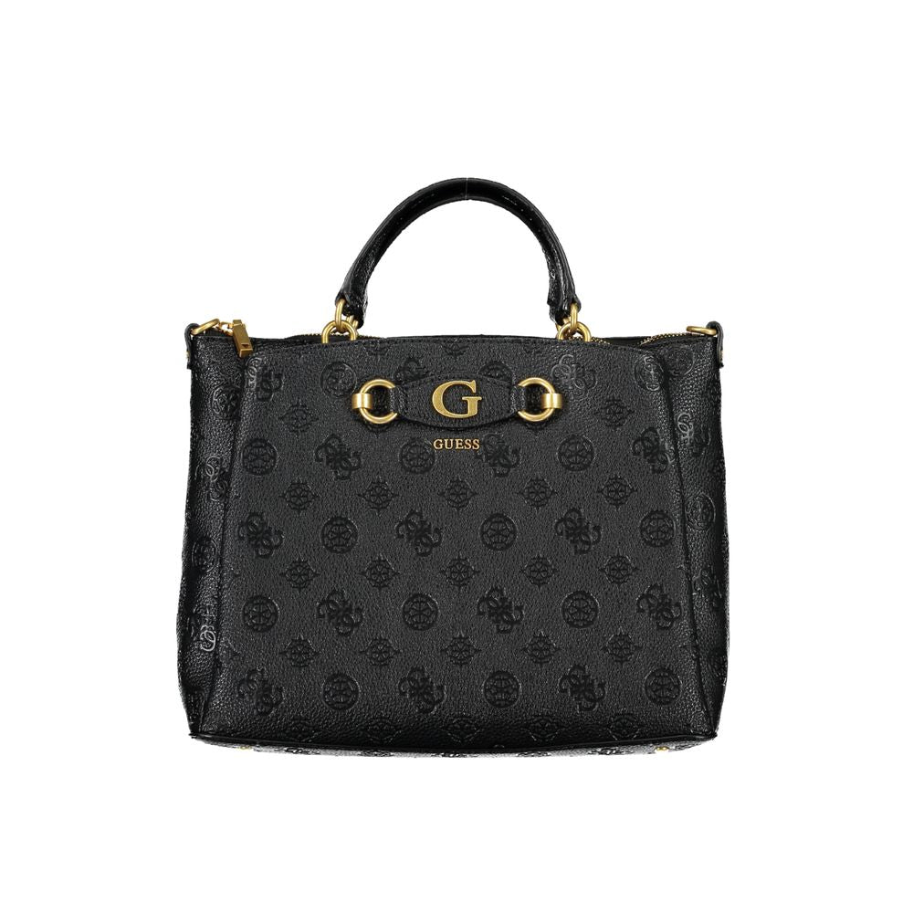 Guess Jeans Black Polyethylene Handbag