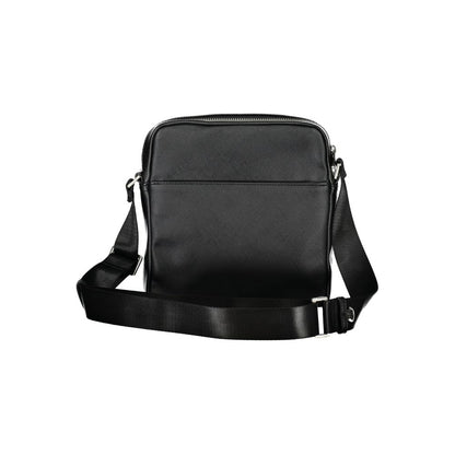 Guess Jeans Elegant Black Shoulder Bag for Men