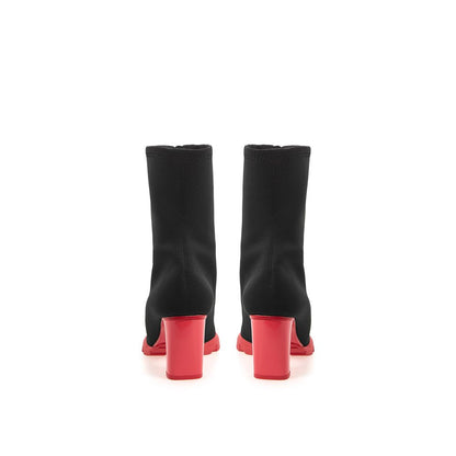 Alexander McQueen Black Neoprene Boot